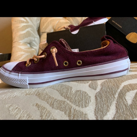 ⭐️SOLD⭐️ CONVERSE Shoreline Slip / Dark Sangria - Picture 7 of 8